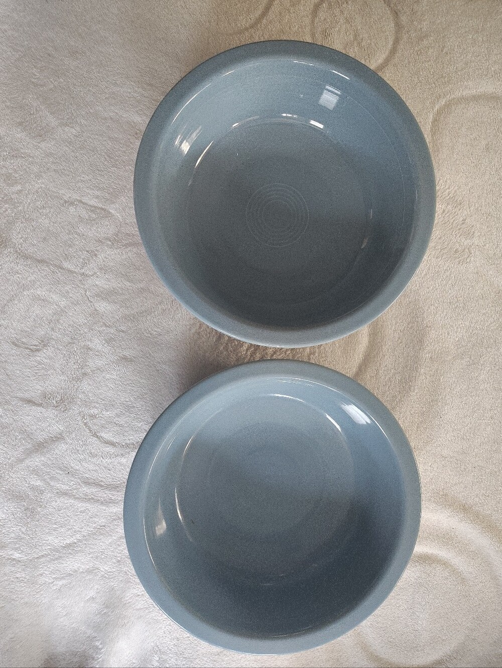Fiestaware Large Periwinkle Blue Bowl 8 3/8” Set Of 2